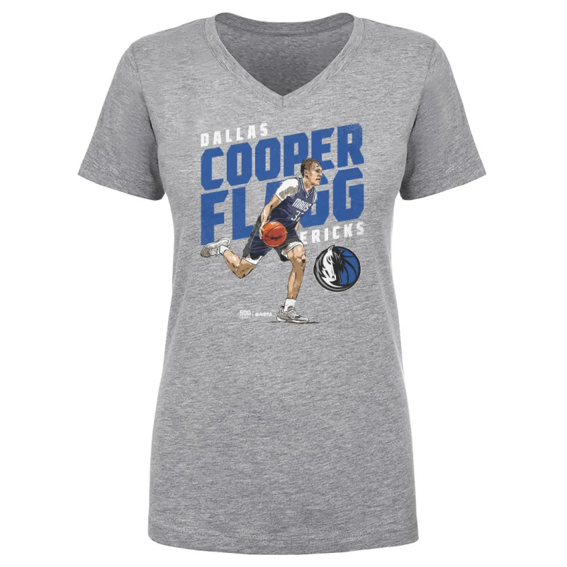 Cooper Flagg Dallas Mavericks Slant WHT sold by 500 Level