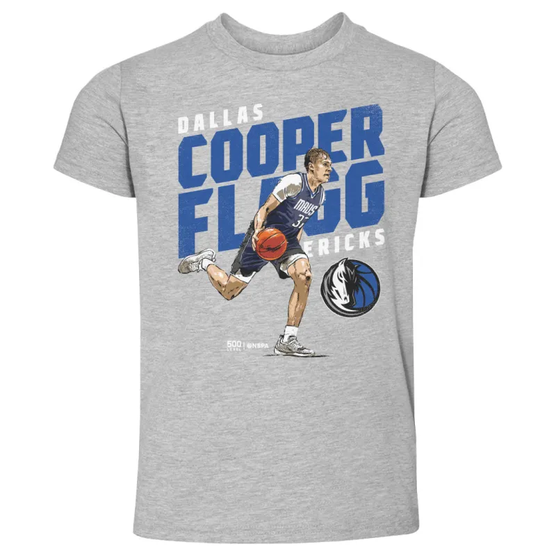 Cooper Flagg Dallas Mavericks Slant WHT sold by 500 Level