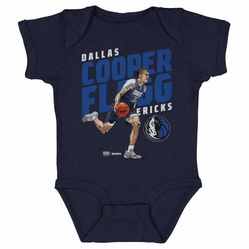 Cooper Flagg Dallas Mavericks Slant WHT sold by 500 Level