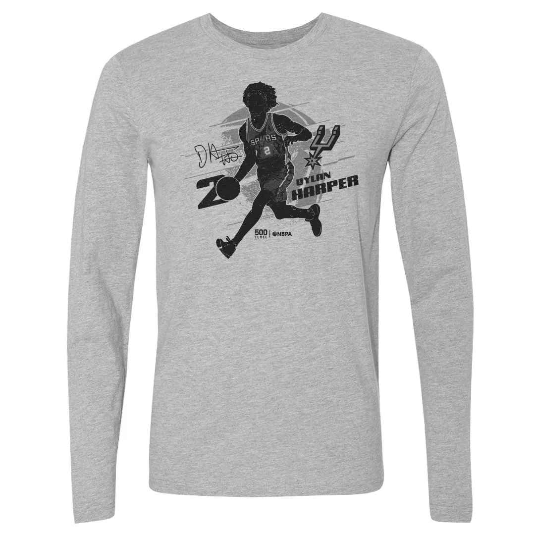 Dylan Harper San Antonio Spurs Silhouette sold by 500 Level product image thumbnail 2