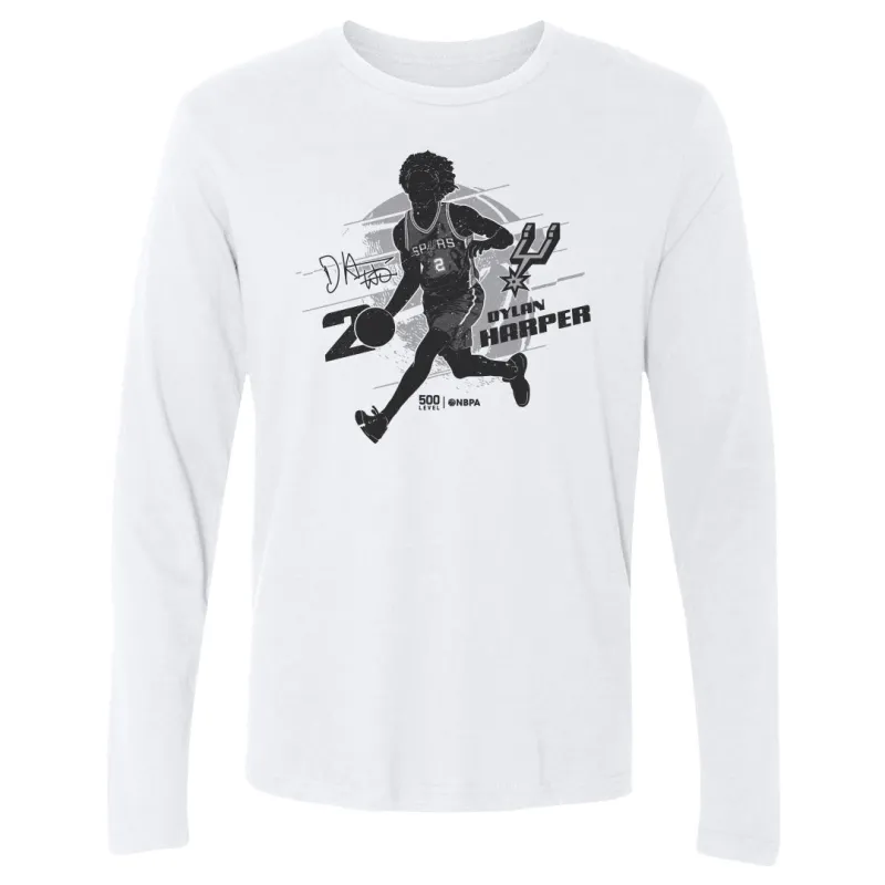 Dylan Harper San Antonio Spurs Silhouette sold by 500 Level