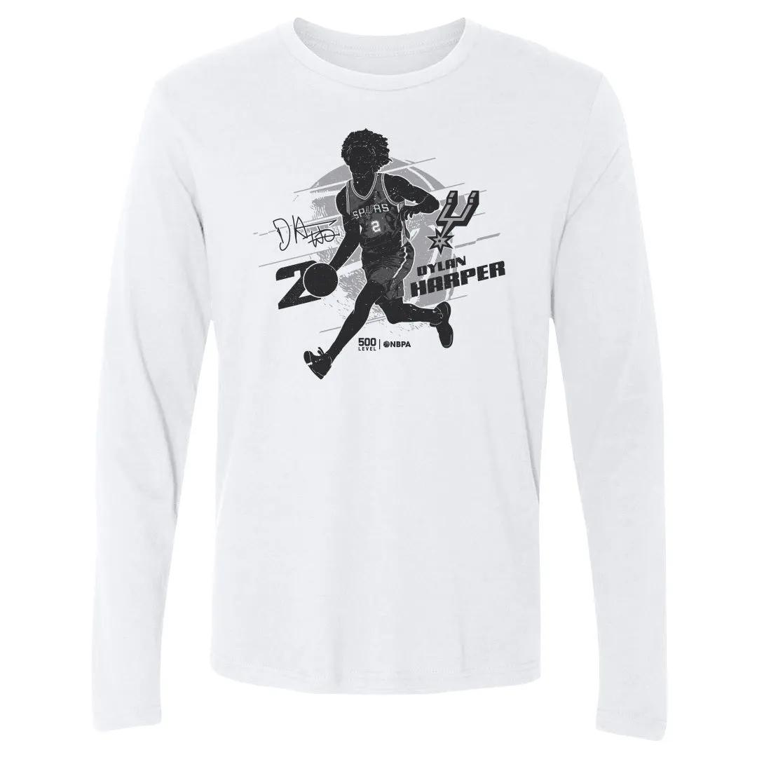 Dylan Harper San Antonio Spurs Silhouette sold by 500 Level