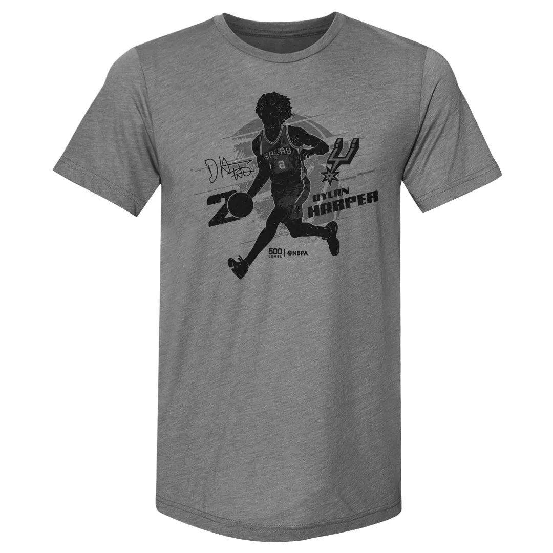 Dylan Harper San Antonio Spurs Silhouette sold by 500 Level product image thumbnail 2