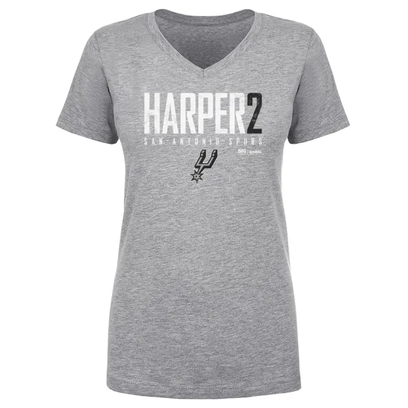 Dylan Harper San Antonio Spurs Elite WHT sold by 500 Level