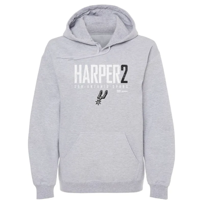 Dylan Harper San Antonio Spurs Elite WHT sold by 500 Level