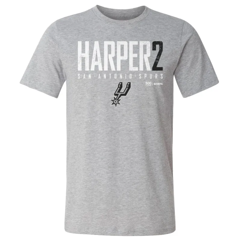 Dylan Harper San Antonio Spurs Elite WHT sold by 500 Level
