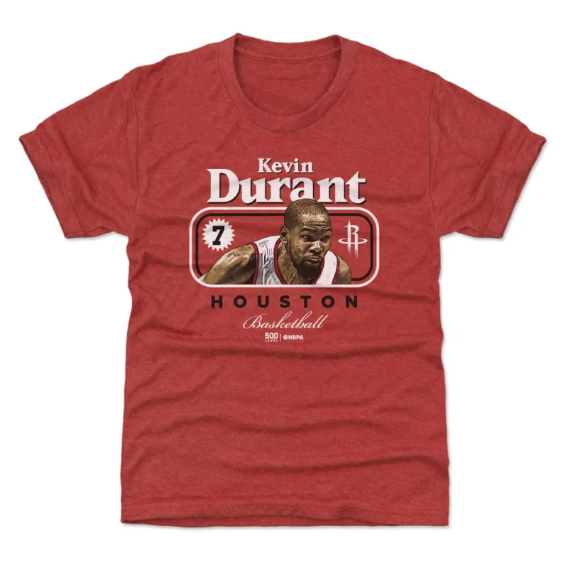 Kevin Durant Houston Rockets Cover WHT sold by 500 Level