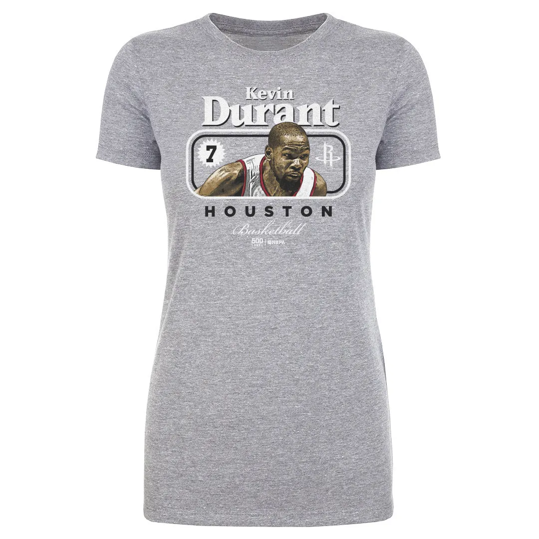 Kevin Durant Houston Rockets Cover WHT sold by 500 Level