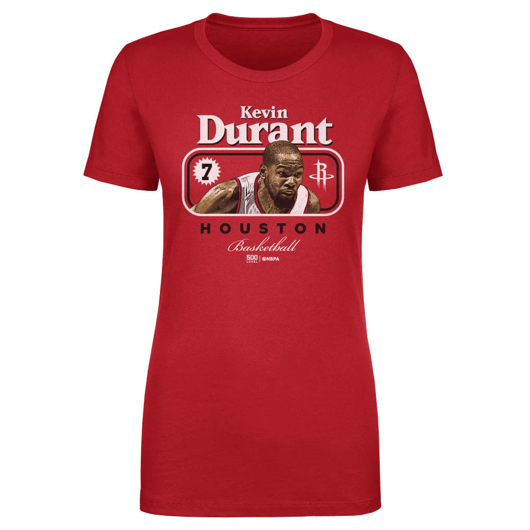 Kevin Durant Houston Rockets Cover WHT sold by 500 Level product image thumbnail 2