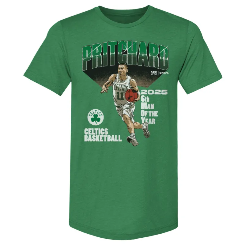 Payton Pritchard Boston Celtics 2025 6th Man Of The Year WHT sold by 500 Level
