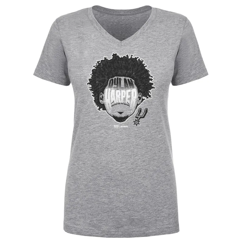 Dylan Harper San Antonio Spurs Player Silhouette WHT sold by 500 Level