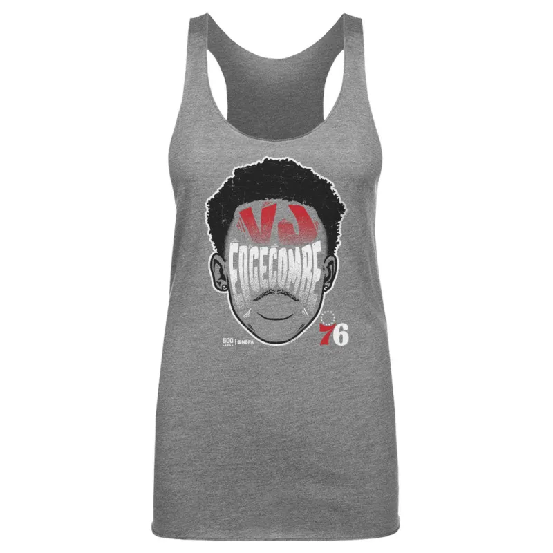 VJ Edgecombe Philadelphia 76ers Player Silhouette WHT sold by 500 Level