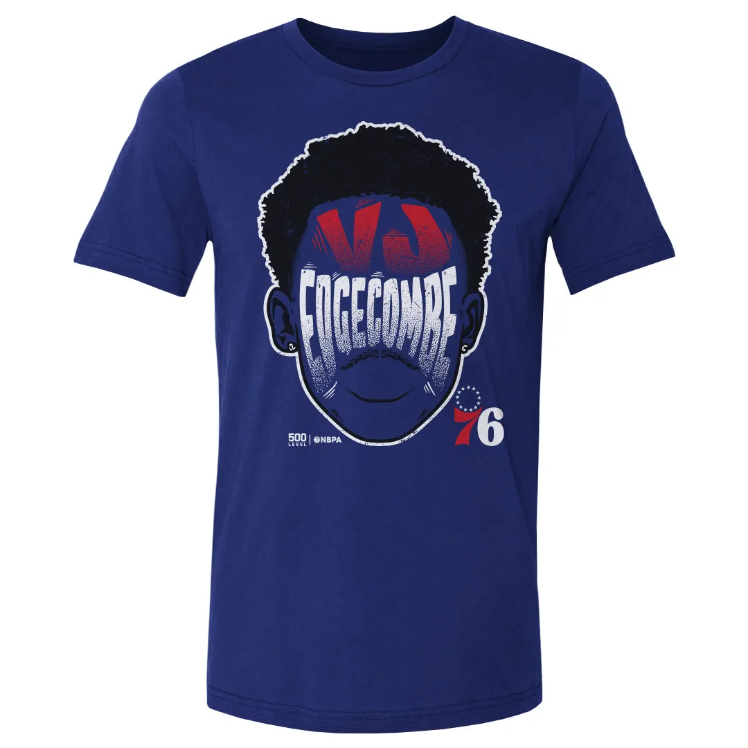 VJ Edgecombe Philadelphia 76ers Player Silhouette WHT sold by 500 Level