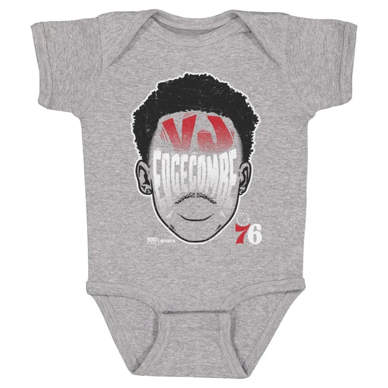 VJ Edgecombe Philadelphia 76ers Player Silhouette WHT sold by 500 Level