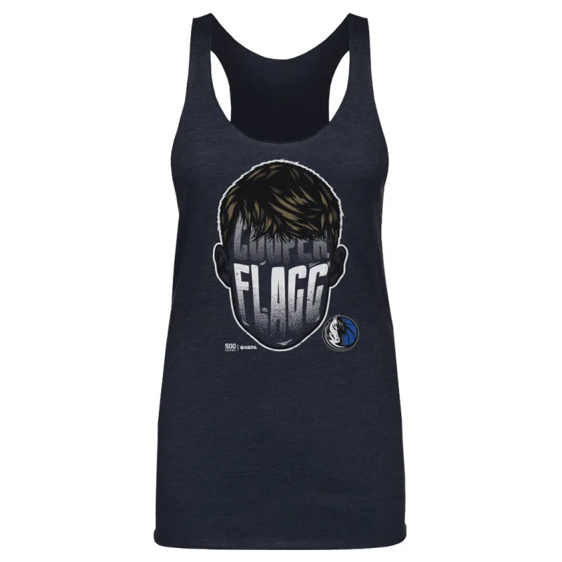 Cooper Flagg Dallas Mavericks Player Silhouette WHT sold by 500 Level