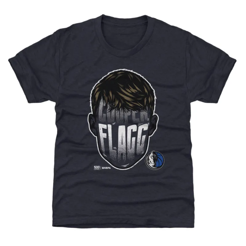 Cooper Flagg Dallas Mavericks Player Silhouette WHT sold by 500 Level