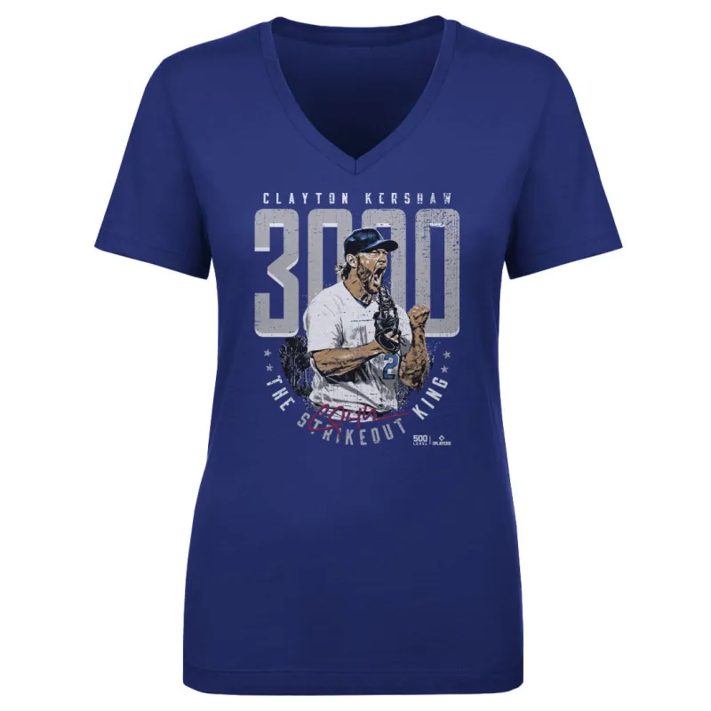 Clayton Kershaw Los Angeles D 3000K Strikeout King WHT sold by 500 Level