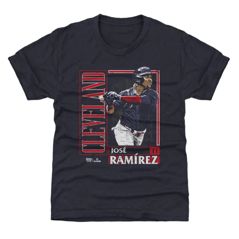 Jose Ramirez Cleveland Card Style WHT sold by 500 Level