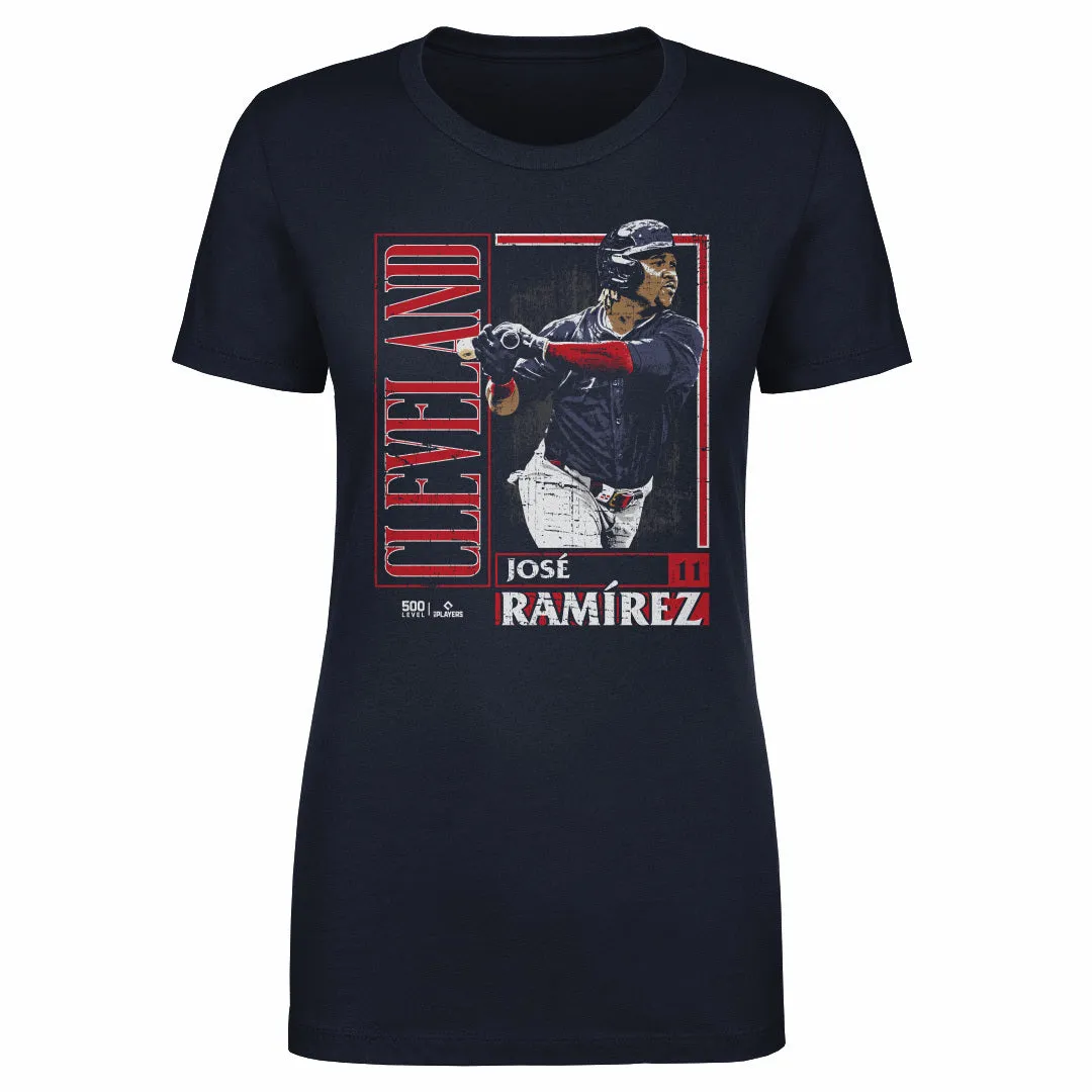 Jose Ramirez Cleveland Card Style WHT sold by 500 Level