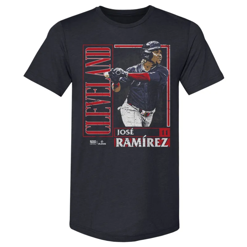 Jose Ramirez Cleveland Card Style WHT sold by 500 Level