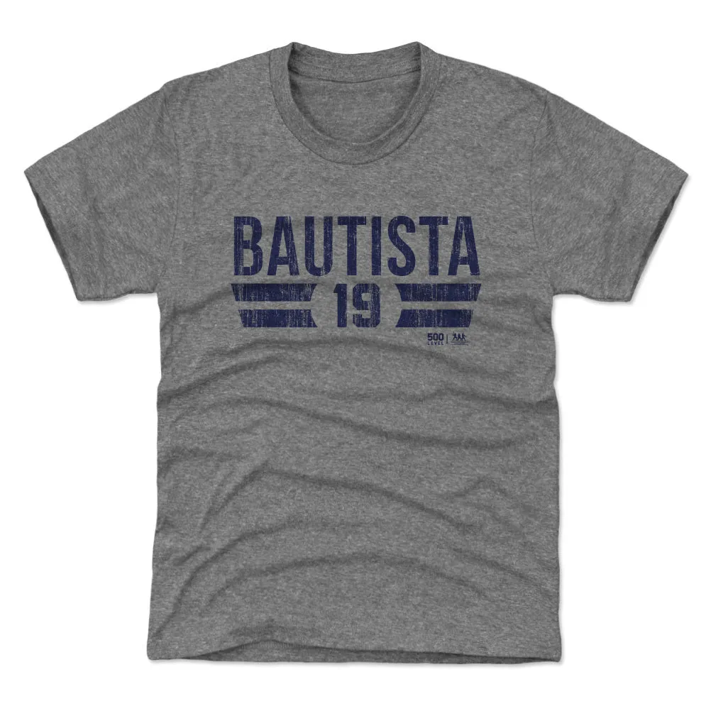Jose Bautista Toronto Font sold by 500 Level