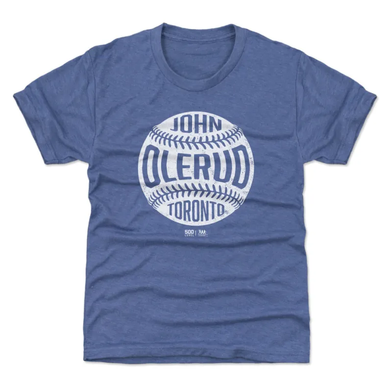John Olerud Toronto Vintage Baseball WHT sold by 500 Level