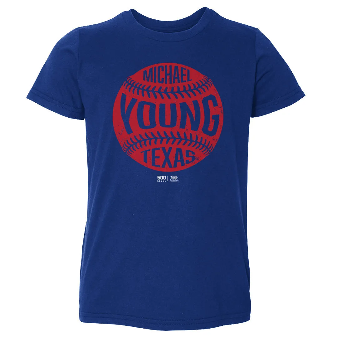 Michael Young Texas Vintage Baseball WHT sold by 500 Level
