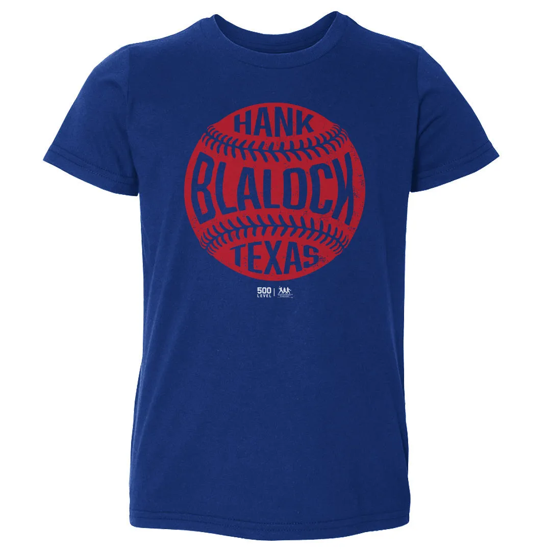 Hank Blalock Texas Vintage Baseball WHT sold by 500 Level