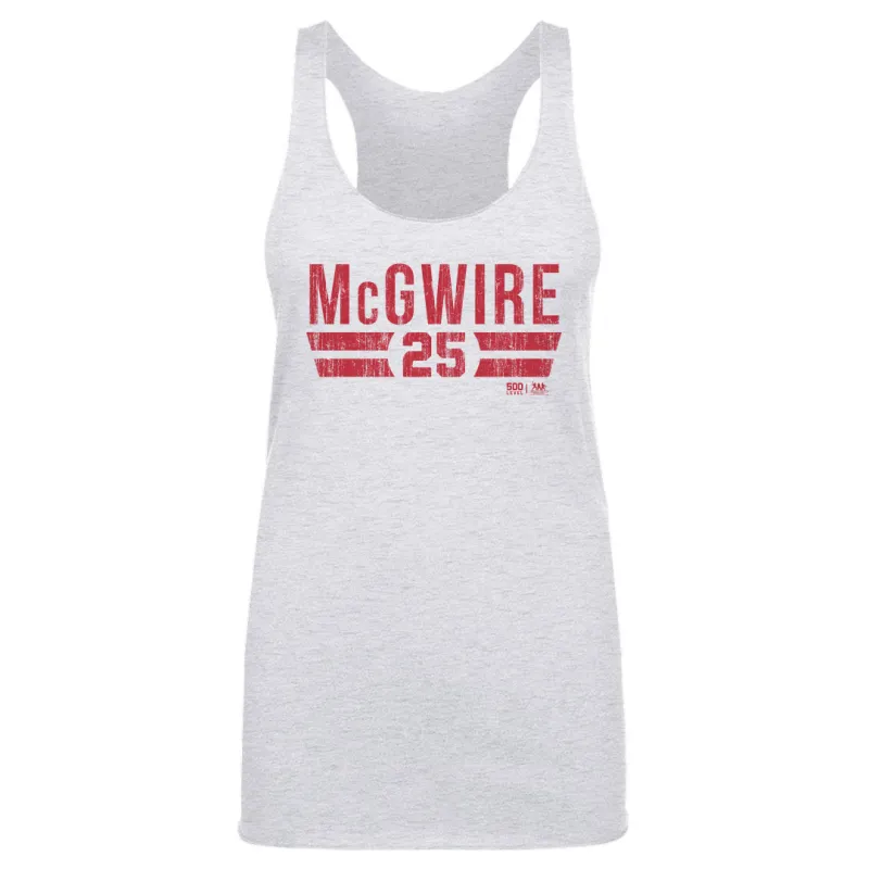 Mark McGwire St. Louis Font sold by 500 Level