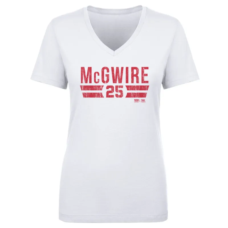 Mark McGwire St. Louis Font sold by 500 Level