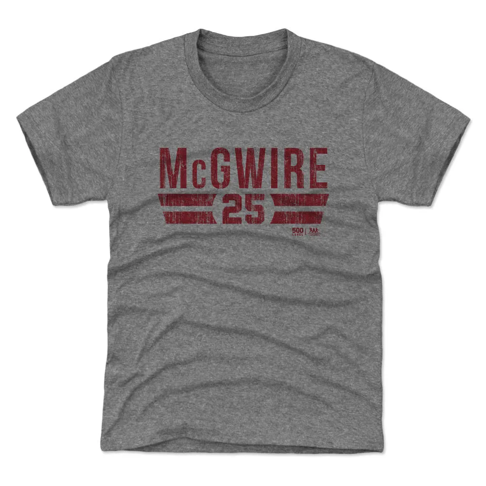 Mark McGwire St. Louis Font sold by 500 Level