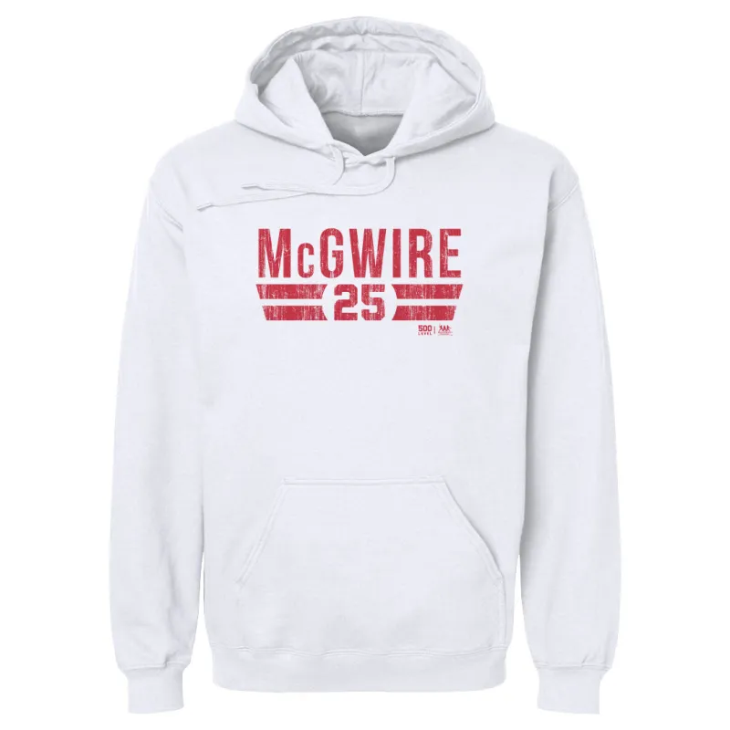 Mark McGwire St. Louis Font sold by 500 Level