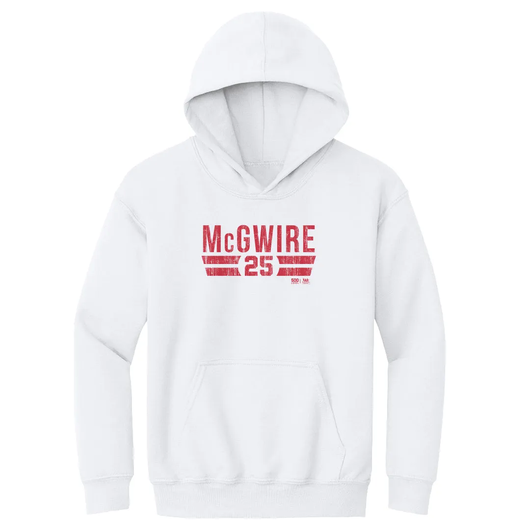 Mark McGwire St. Louis Font sold by 500 Level
