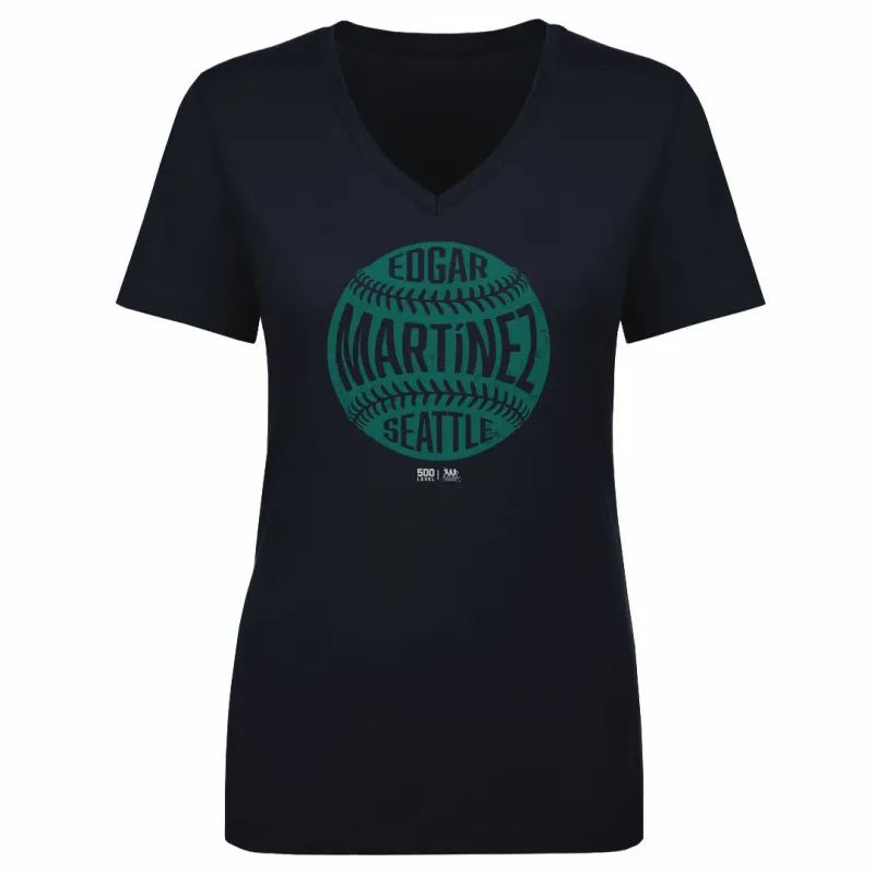Edgar Martinez Seattle Vintage Baseball WHT sold by 500 Level