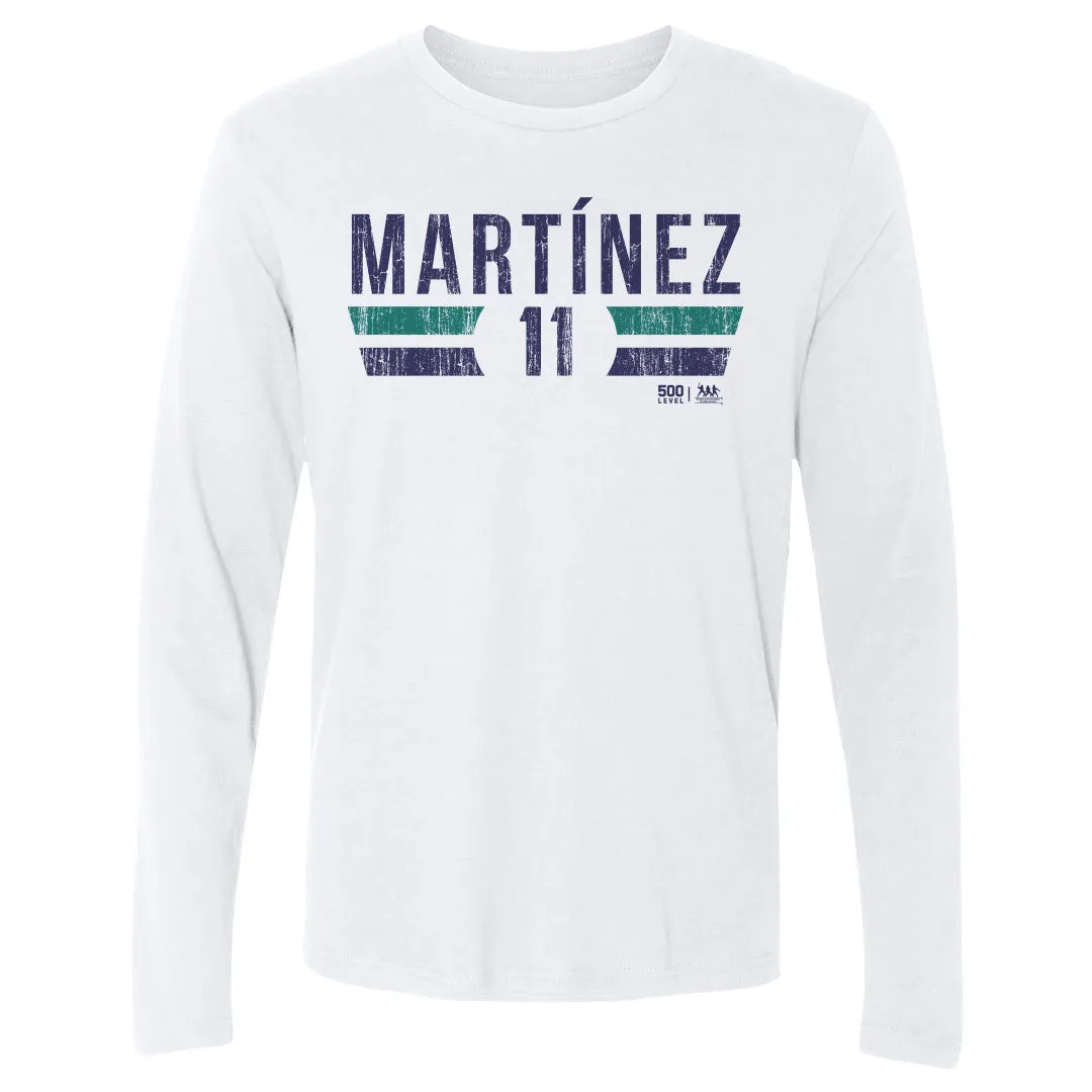 Edgar Martinez Seattle Font sold by 500 Level