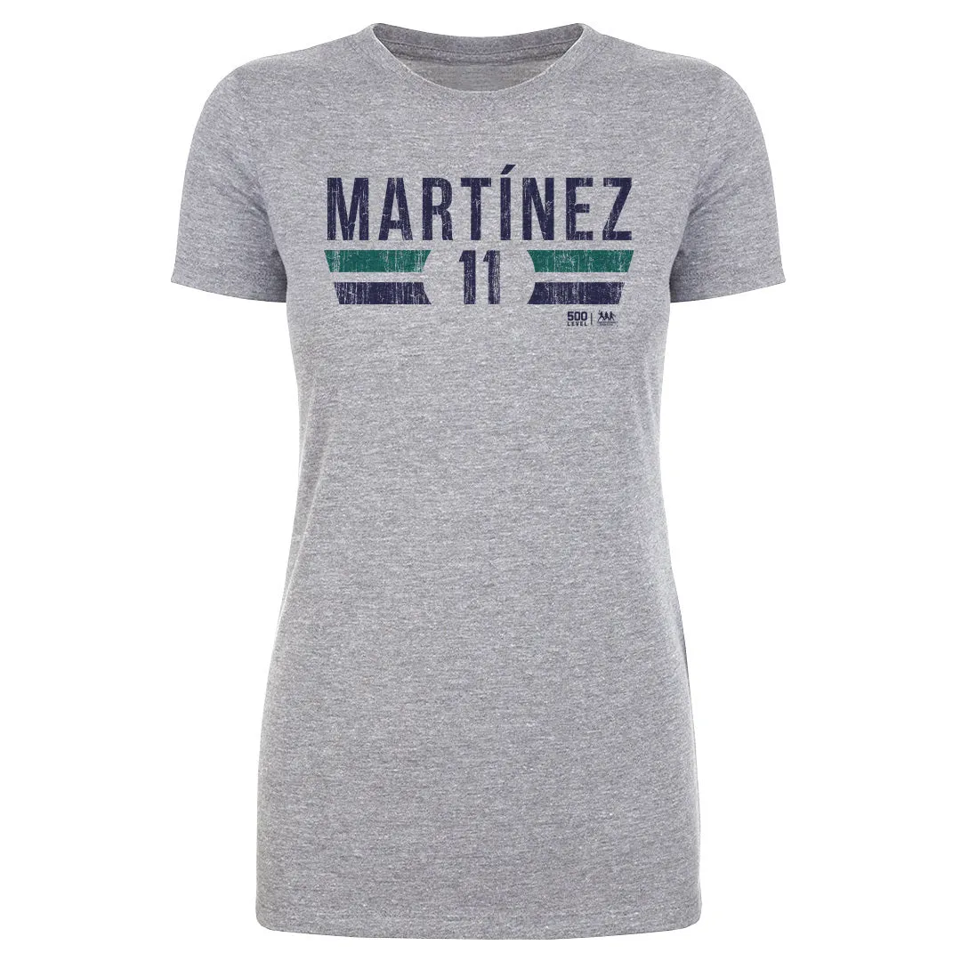 Edgar Martinez Seattle Font sold by 500 Level