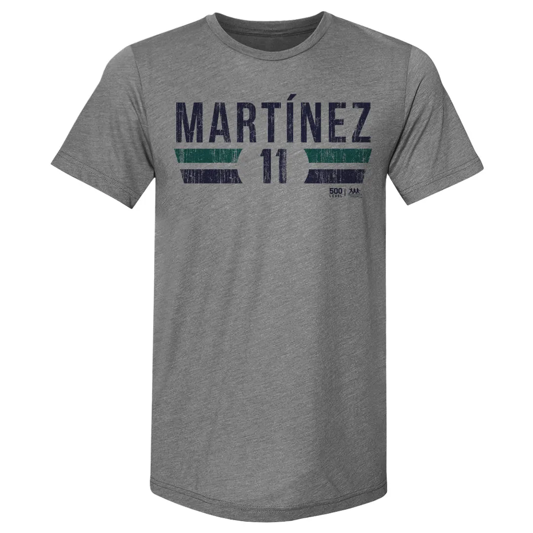 Edgar Martinez Seattle Font sold by 500 Level