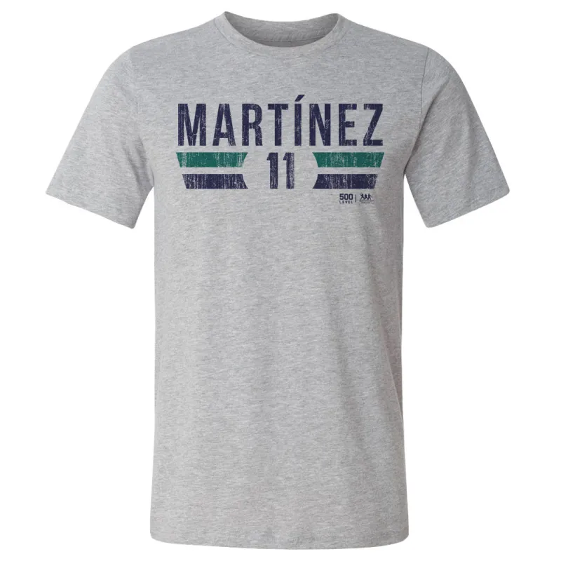 Edgar Martinez Seattle Font sold by 500 Level