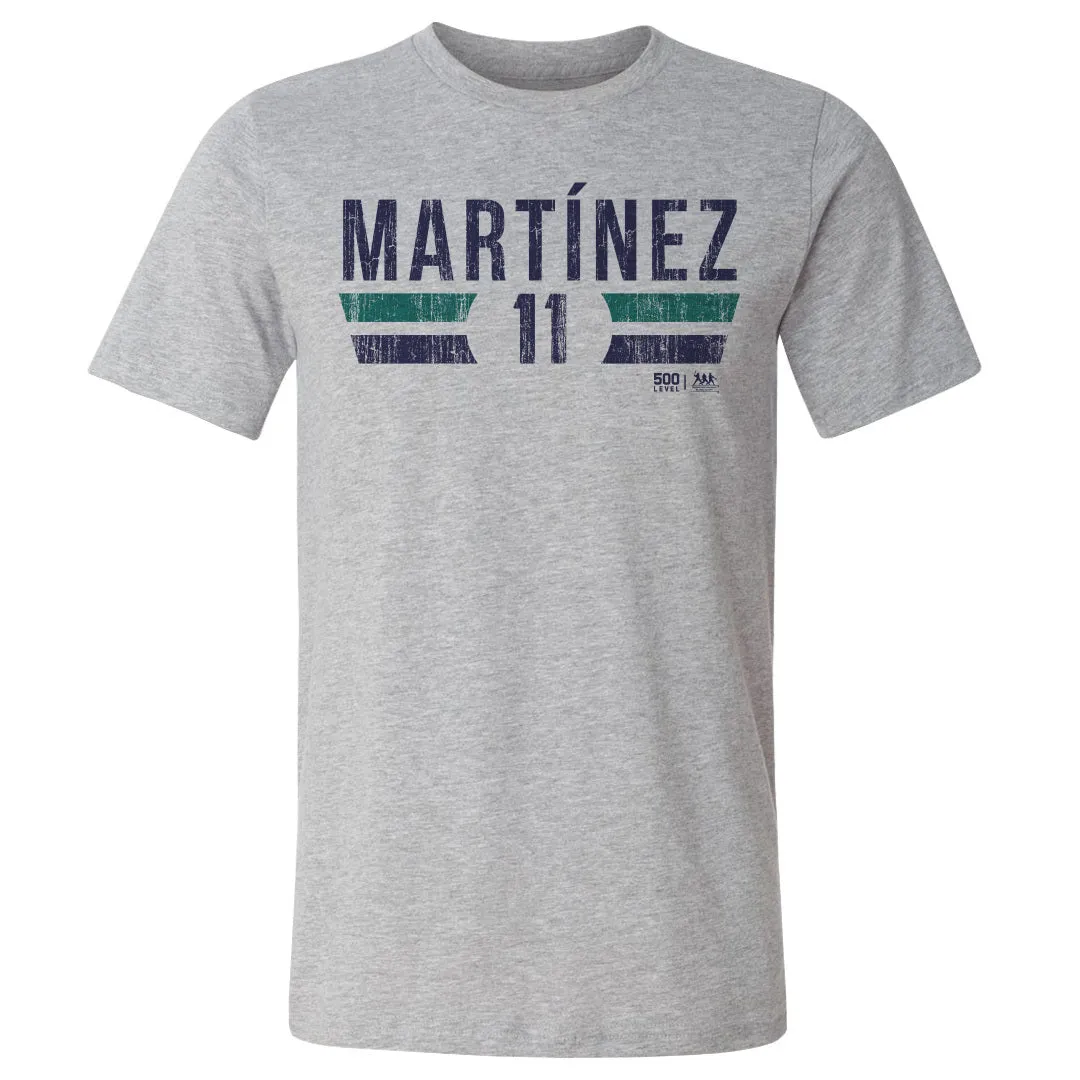 Edgar Martinez Seattle Font sold by 500 Level