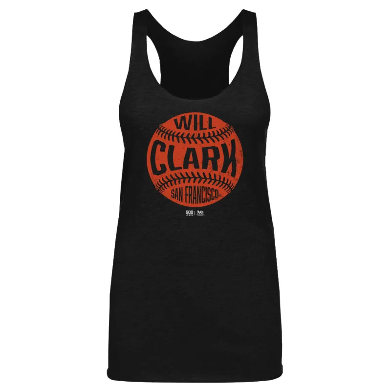 Will Clark San Francisco Vintage Baseball WHT sold by 500 Level
