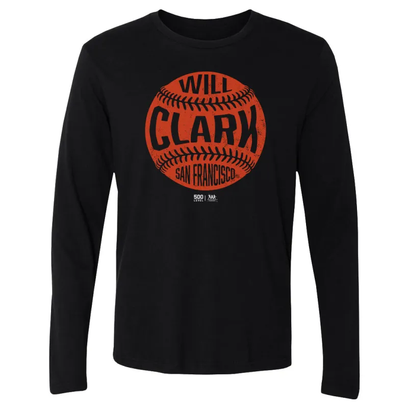 Will Clark San Francisco Vintage Baseball WHT sold by 500 Level