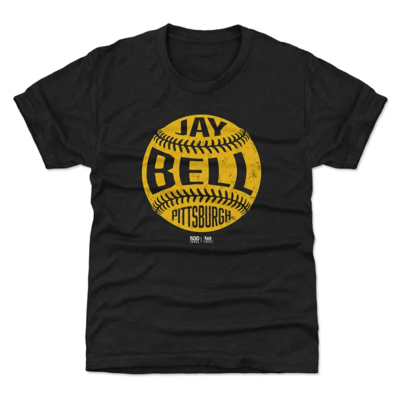 Jay Bell Pittsburgh Vintage Baseball WHT sold by 500 Level