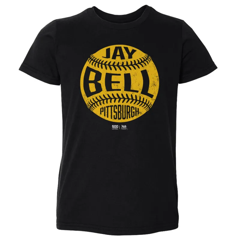 Jay Bell Pittsburgh Vintage Baseball WHT sold by 500 Level