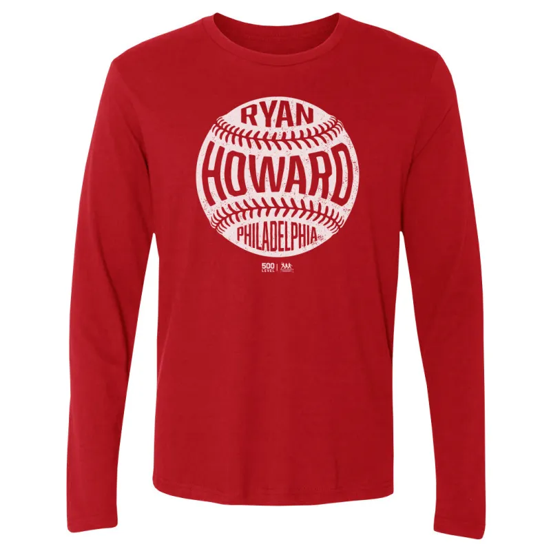 Ryan Howard Philadelphia Vintage Baseball WHT sold by 500 Level