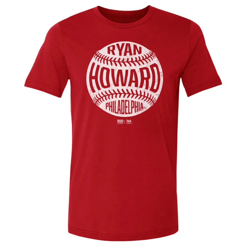 Ryan Howard Philadelphia Vintage Baseball WHT sold by 500 Level