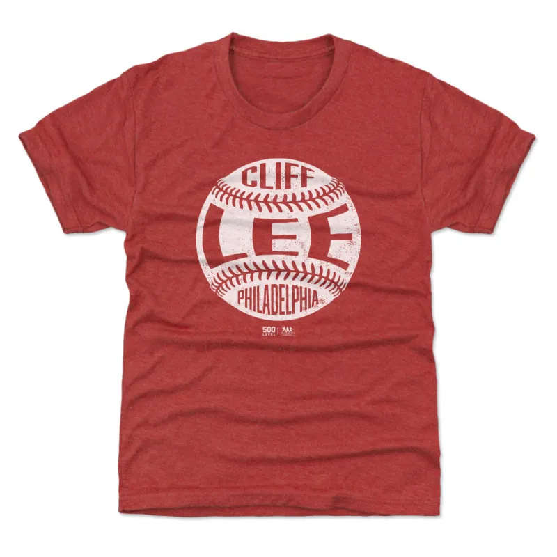 Cliff Lee Philadelphia Vintage Baseball WHT sold by 500 Level