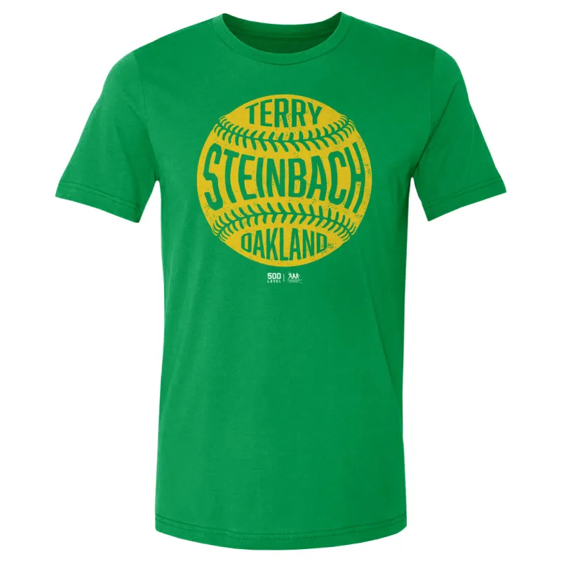 Terry Steinbach Oakland Vintage Baseball WHT sold by 500 Level