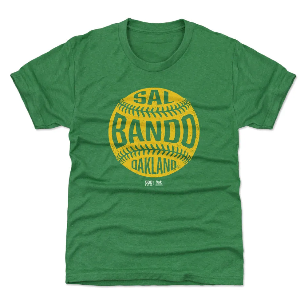 Sal Bando Oakland Vintage Baseball WHT sold by 500 Level