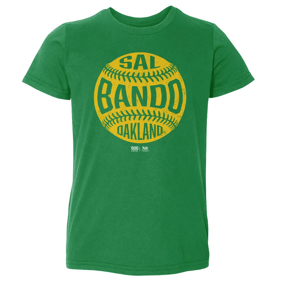 Sal Bando Oakland Vintage Baseball WHT sold by 500 Level