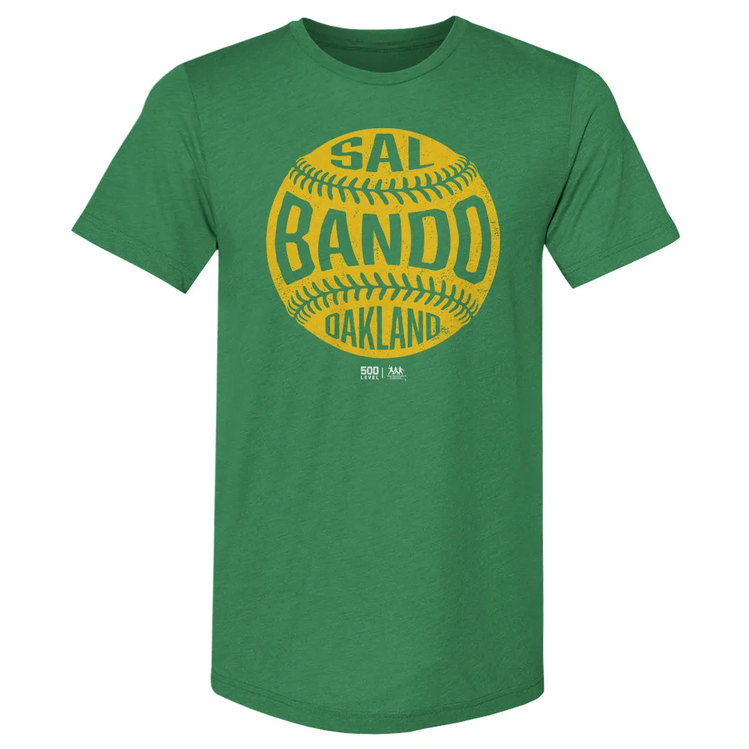 Sal Bando Oakland Vintage Baseball WHT sold by 500 Level